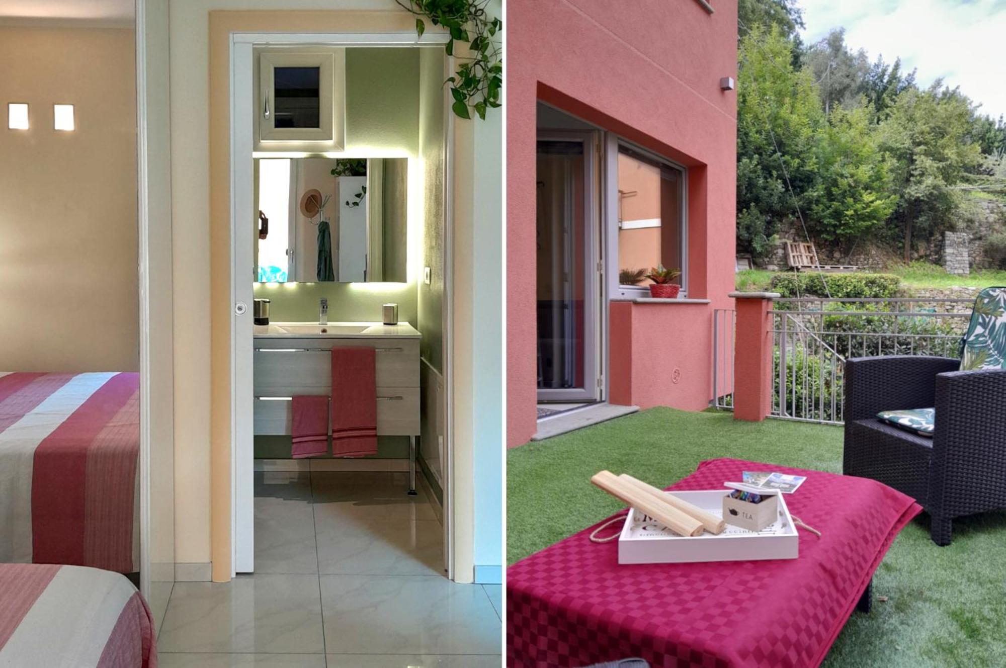 La Casina Lägenhet Laglio Exteriör bild